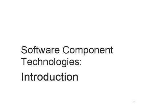 Example of Software Component 的图像结果