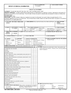 2003 Form DD 2808 Fill Online, Printable, Fillable, Blank - pdfFiller