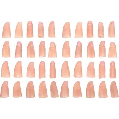 Totority Cots 40 Pcs Silicone Finger Caps for Trick India | Ubuy