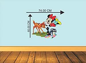 Buy HERAN Cartoon Cute Cartoons 3D Cartoon PVC Vinyl Wall Sticker ...