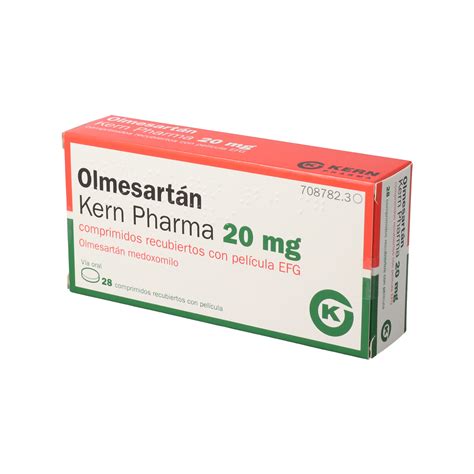 Olmesartan 20 Mg