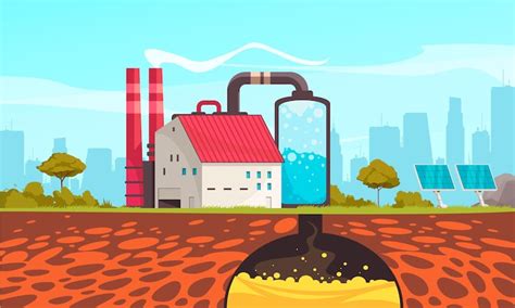 Geothermal energy systems Vectors - Download Free High-Quality Vectors ...