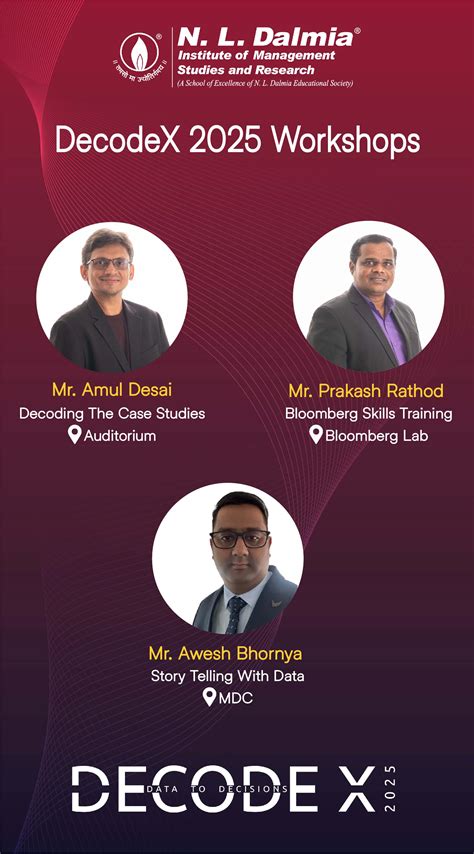 DecodeX 2025: Where Innovation Meets Challenge | N.L. Dalmia Hackathon