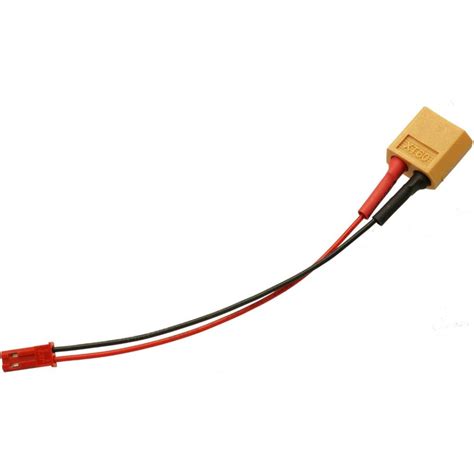XT60 Female To JST Male Adapter With 10cm 22AWG Wire-2