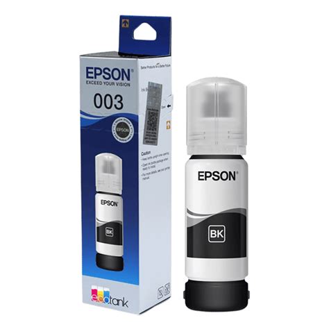 Buy EPSON 003 Ink Bottle (65ml, C13T00V198, Black) Online - Croma
