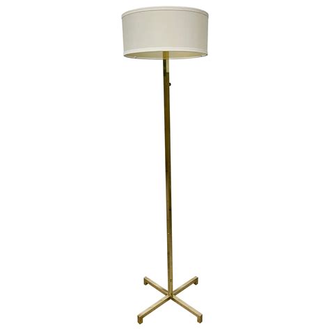Robsjohn-Gibbings for Hansen New York Solid Brass Floor Lamp For Sale ...