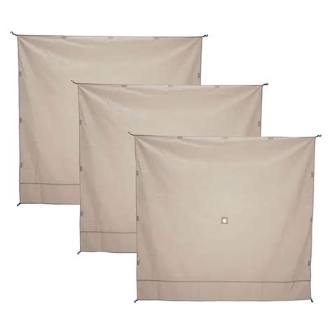 Buy Gazelle Tents G5 Pop Up 4 Person Gazebo & Wind Panels, Desert Sand ...