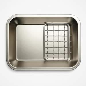Bhajanshree Stainless Steel BBQ Grill & Baking Tray for Oven | Multi ...