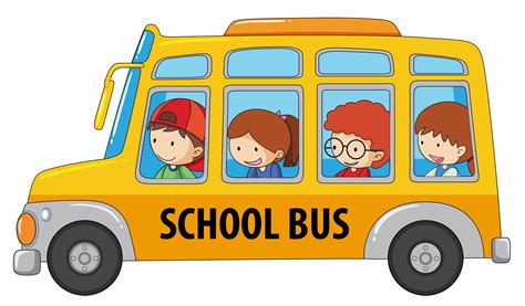 Cartoon School Bus Vector Art, Icons, and Graphics for Free Download