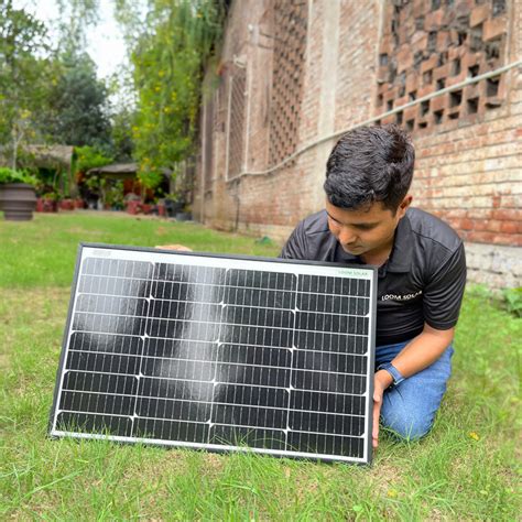 Loom Solar 55 watt - 12 volt Mono Crystalline Panel for DC Appliances