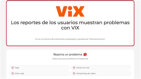 Usuarios reportan caída de ViX antes del partido México vs Sudáfrica ...