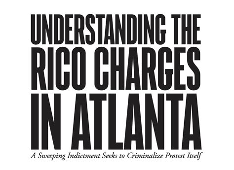 Zine: Understanding the RICO Charges in Atlanta : r/CrimethInc