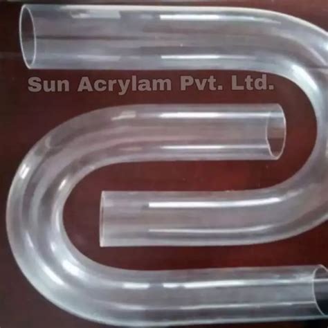U Shape Acrylic Pipe - Sun Acrylam Private Limited