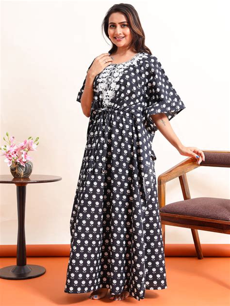 Shop Elegant and Comfortable Kaftan Dresses Online In India – 9shines label