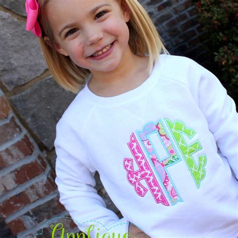 Image result for Applique Monogram