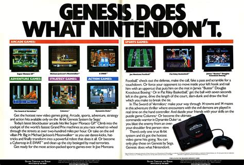 Genesis Does What Nintendon't : SEGAGENESIS