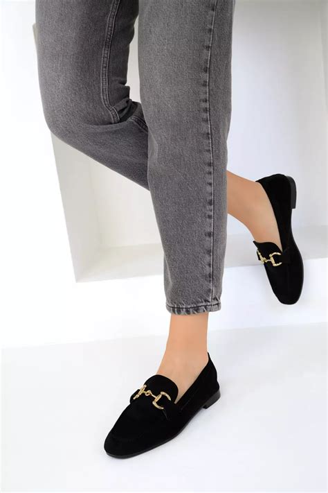 Jual Soho Black Suede Women's Loafer Shoes 18930 Original 2026 | ZALORA ...