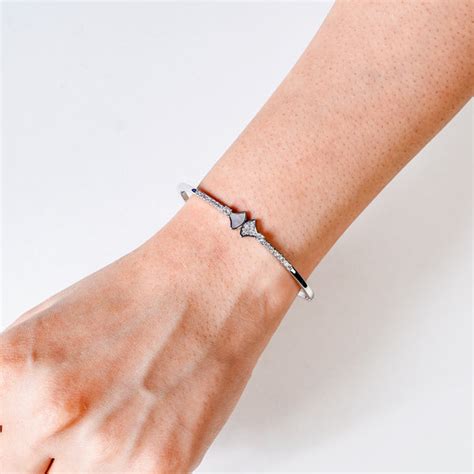 Bracelet Online - Premium Nautical Glam Seashell Silver Bracelet | Nestasia