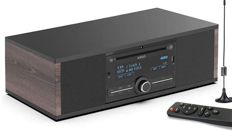 KEiiD Retro CD Players for Home with Speakers Wooden India | Ubuy