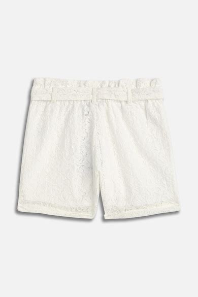 Buy Girls White Laced Shorts Online - 39986596 | Allen Solly