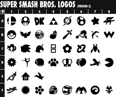 Super Smash Bros. Logos (Version 2) by TriforceJ on DeviantArt