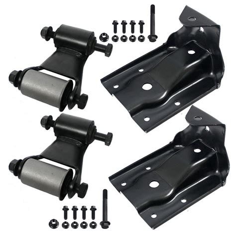 Stainless Steel Shackle Replacement ANTUKO Rear Leaf Spring Hanger ...
