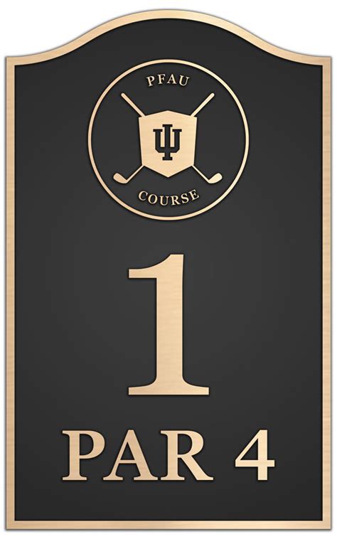 Image result for Custom Golf Course Signs