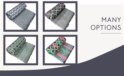 Buy Cotonine Cotton, Single Size, Solapur Chaddar Blanket for Daily use ...