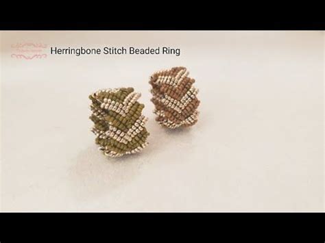 Image result for Beaded Herringbone Stitch Tutorial
