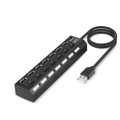 Insten 7 Port USB Hub for Laptop Computer Adapter, India | Ubuy
