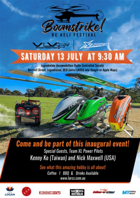 Boomstrike: RC Heli Festival, Loganholme Aeromodellers Radio Control ...