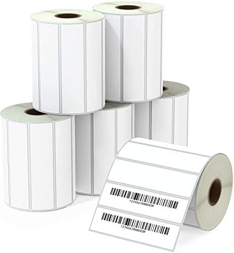 True-Ally 100x25 Direct Thermal (DT) Barcode Label Sticker - 4 x 1 ...