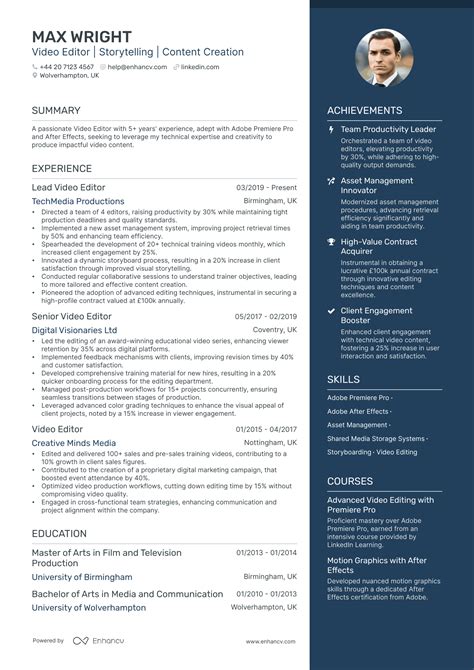 Image result for Video CV Script