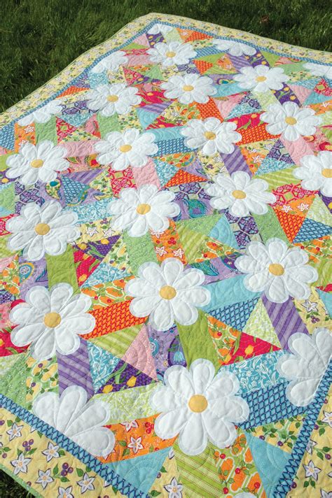 Image result for Flower Quilt Tutorials