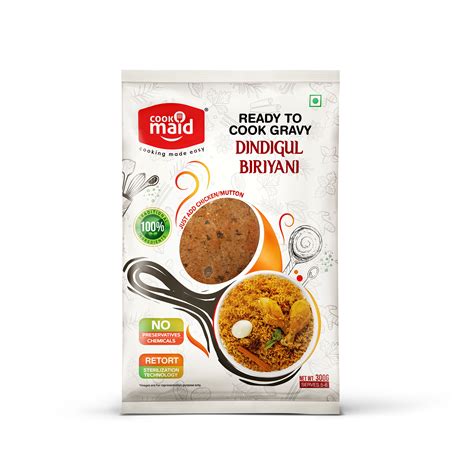 Dindigul Biriyani – Cookmaid - Fresh Ready to Cook Gravy