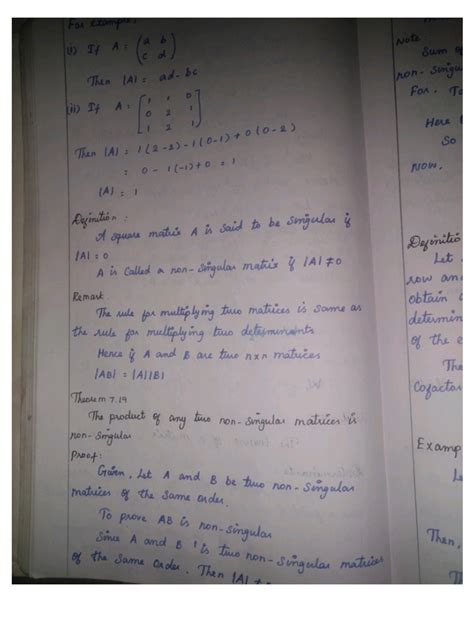 Image result for Inverse Matrix with Example PDF