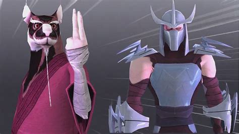 Image result for TMNT Splinter Vs Shredder