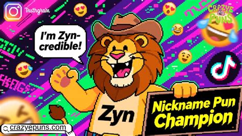 450+ Funny Zyn Nicknames & Puns to Make You Laugh