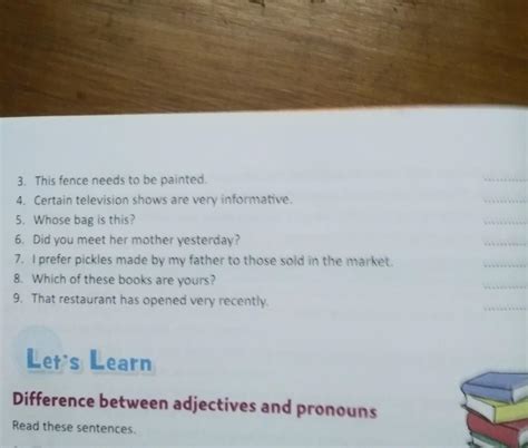 Read these sentences and underline the demonstrative interrogative and ...