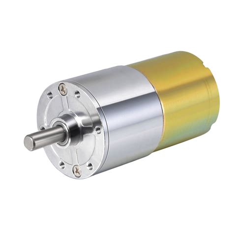 uxcell 24V DC 20 RPM Gear Motor High Torque Electric Reduction Gearbox ...