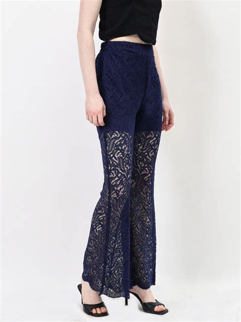 Women Textured Embroidered Smart Easy Wash Trousers – athenalifestyle.com