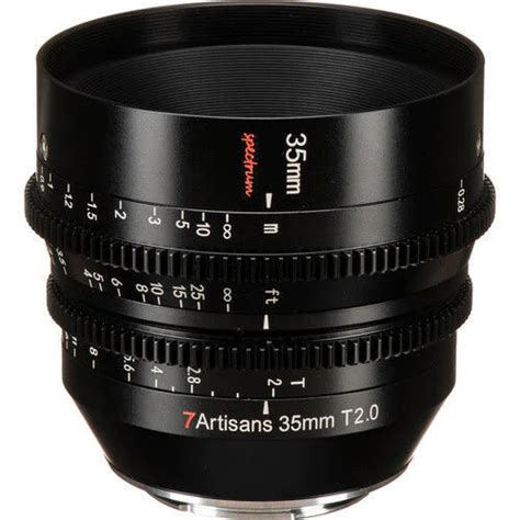 Buy 7artisans 35mm T2.0 Spectrum Cine Lens E Mount at Lowest Price in India