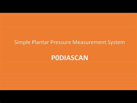 Foot Care Products - Foot Pressure Sensor Plate, Foot Scanner Model ...