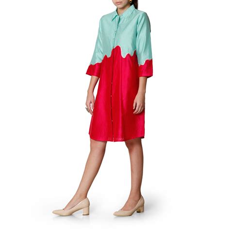 Color Block Tunic – Limerick by Abirr n' Nanki