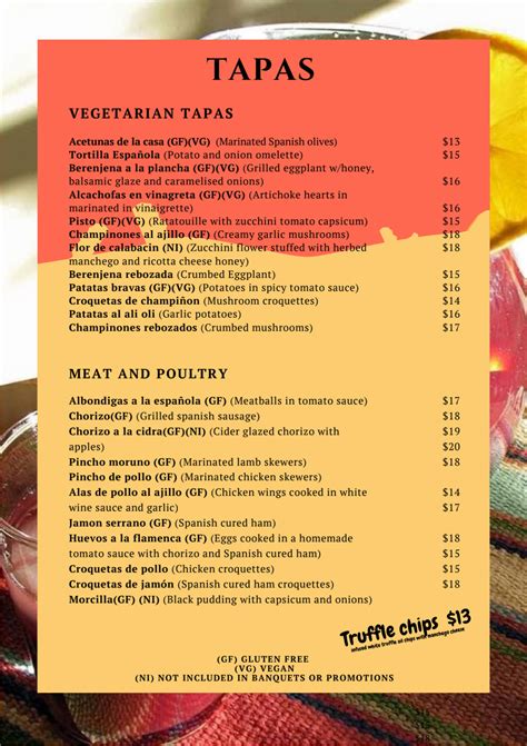 Carte et Menus 2024 - Spanish Tapas à Glebe (NSW) | TheFork