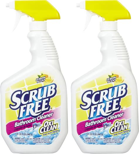 Amazon.com: Scrub Free Soap Scum Cleaner - Lemon - 32 oz - 2 pk ...