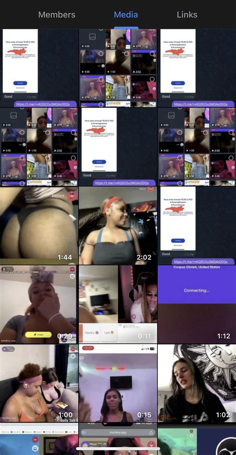 hmu for monkey telegram 💸 : r/OmegleandMonkeyApp