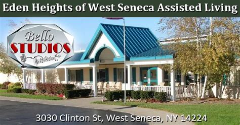 Eden Heights of West Seneca Event with Bello Studios (Sat), Eden ...