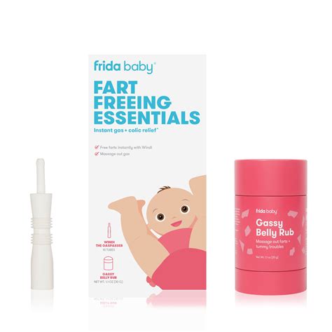 Frida Baby Fart Freeing Essentials, Windi the Gaspasser and Gassy Belly ...