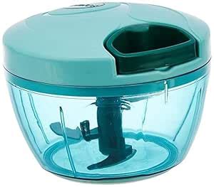 Manual Vegetable Chopper with Stainless Steel Blade, Handy, Compact ...
